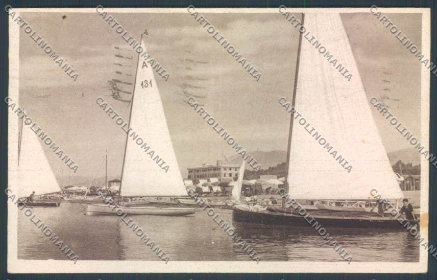 Lucca Forte dei Marmi Barche cartolina ZB3782 – fronte