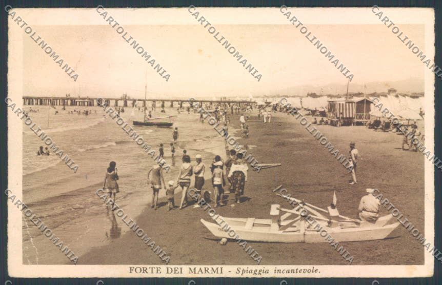 Lucca Forte dei Marmi PIEGHINA cartolina ZB3818 – fronte