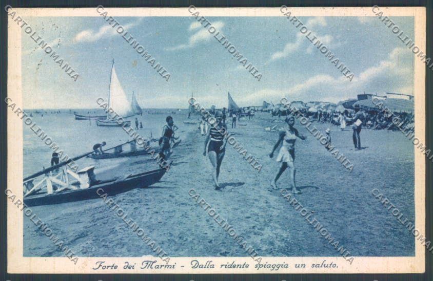 Lucca Forte dei Marmi cartolina ZB3834 – fronte