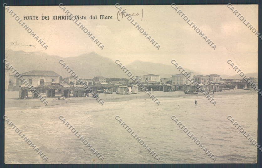 Lucca Forte dei Marmi cartolina ZB3837 – fronte