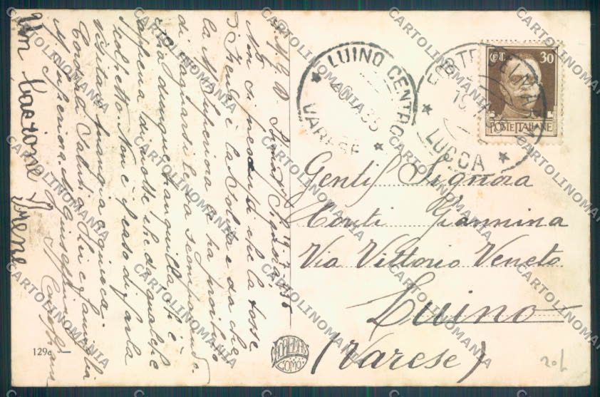 Lucca Forte dei Marmi cartolina ZB3854 – retro