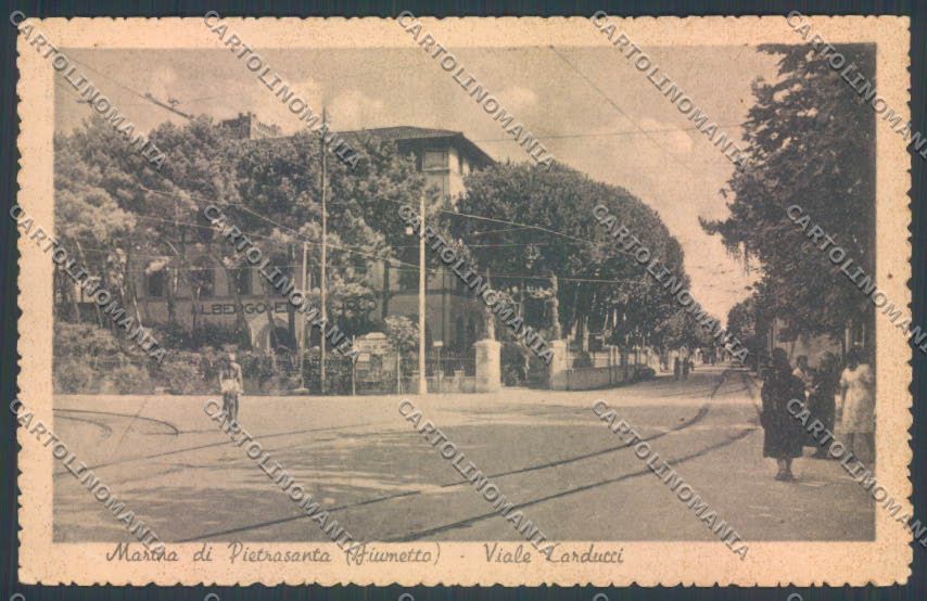 Lucca Marina di Pietrasanta Fiumetto cartolina ZB3863 – fronte