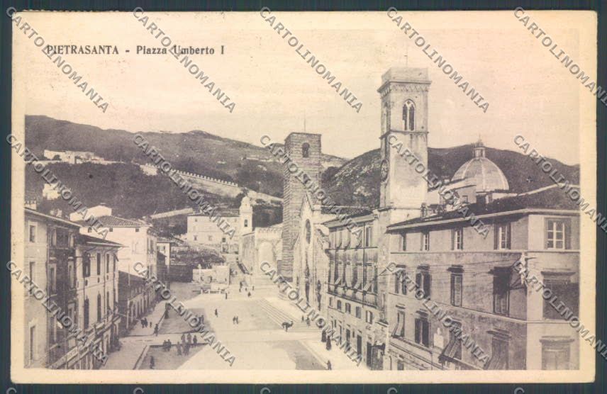 Lucca Pietrasanta cartolina ZB3866 – fronte
