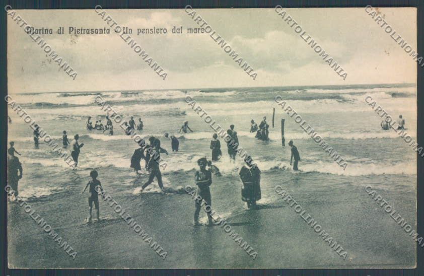 Lucca Marina di Pietrasanta cartolina ZB3869 – fronte