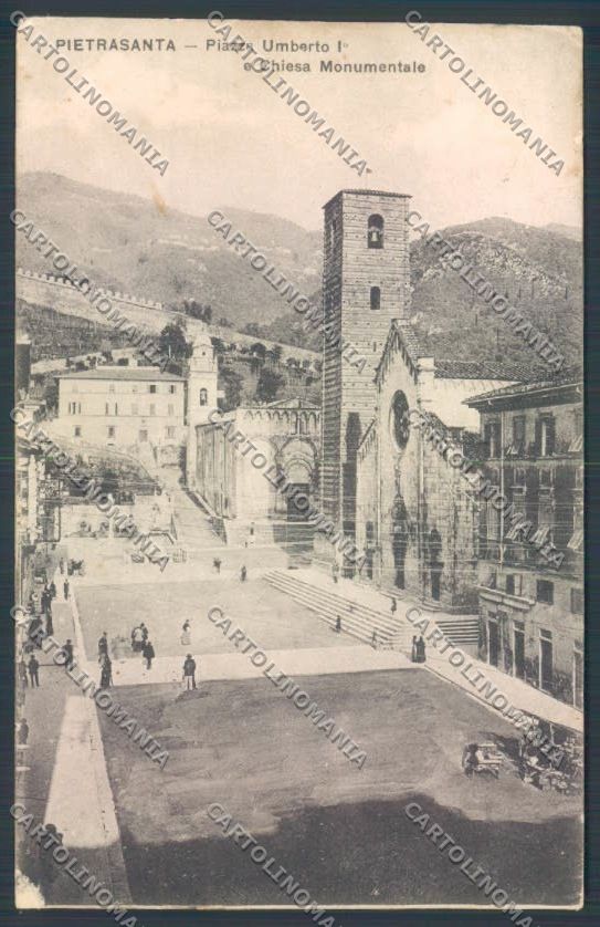 Lucca Pietrasanta ABRASA cartolina ZB3883 – fronte