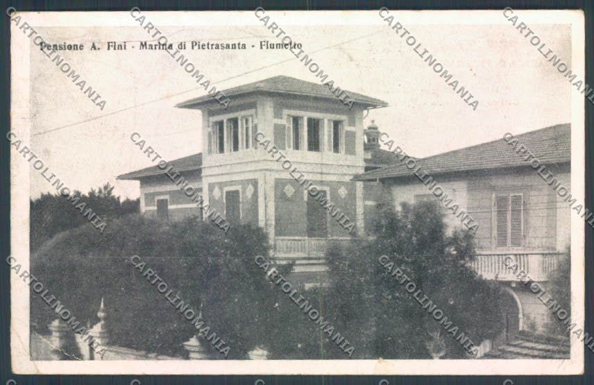 Lucca Pietrasanta Fiumetto ABRASA cartolina ZB3886 – fronte