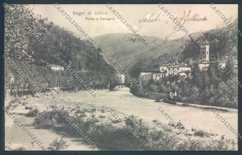 Lucca Bagni di cartolina ZB3922 – fronte