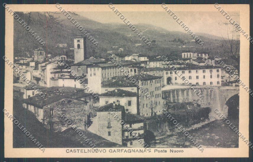 Lucca Castelnuovo Garfagnana cartolina ZB3933 – fronte