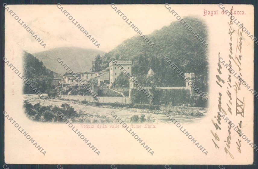 Lucca Bagni di cartolina ZB3951 – fronte