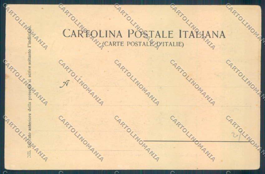 Lucca Castelnuovo Garfagnana Nevicata cartolina ZB3953 – retro