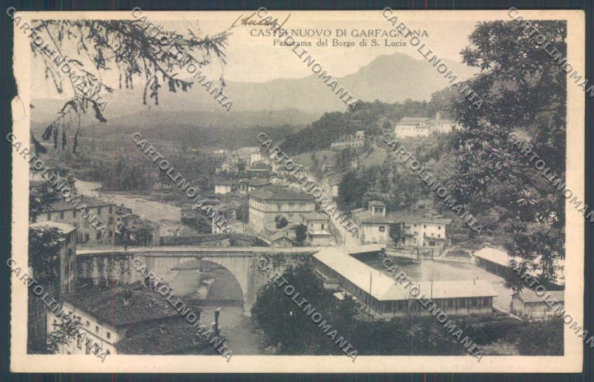 Lucca Castelnuovo Garfagnana STRAPPO cartolina ZB3956 – fronte