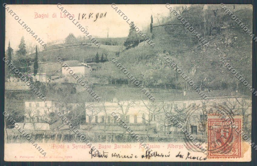 Lucca Bagni di cartolina ZB3967 – fronte