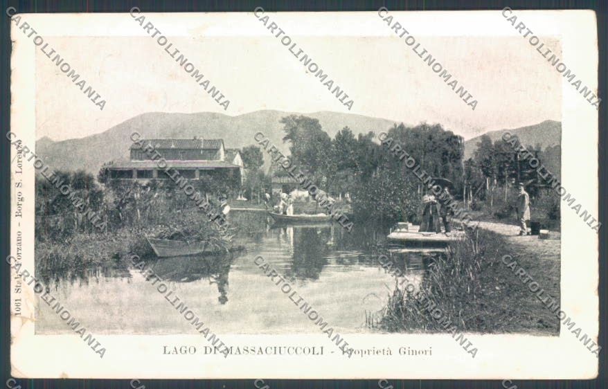 Lucca Viareggio Torre del Lago Massaciuccoli STRAPPINO cartolina ZB3979 – fronte