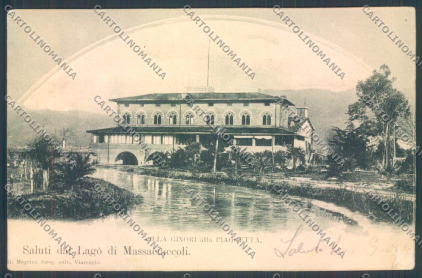 Lucca Viareggio Torre del Lago Massaciuccoli cartolina ZB3980 – fronte
