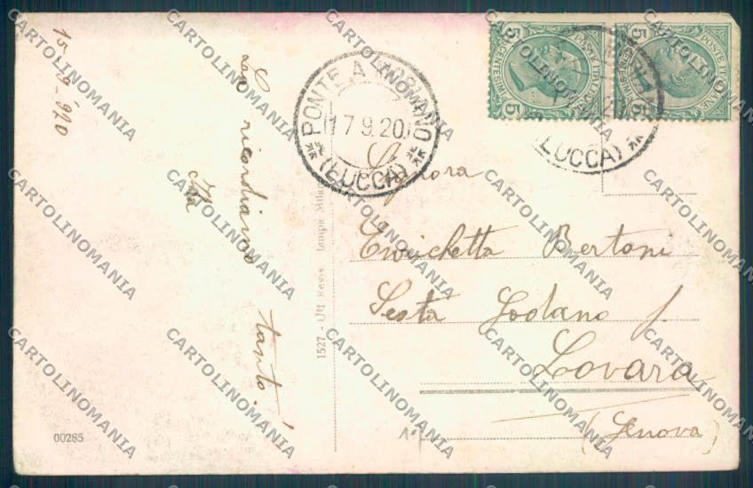 Lucca Ponte a Moriano cartolina ZB3990 – retro