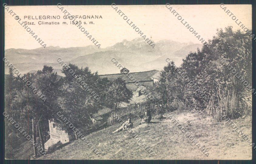 Lucca Garfagnana San Pellegrino Lipparini cartolina ZB3995 – fronte