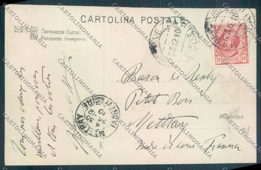 Lucca Seravezza Foto cartolina ZB3999 – retro