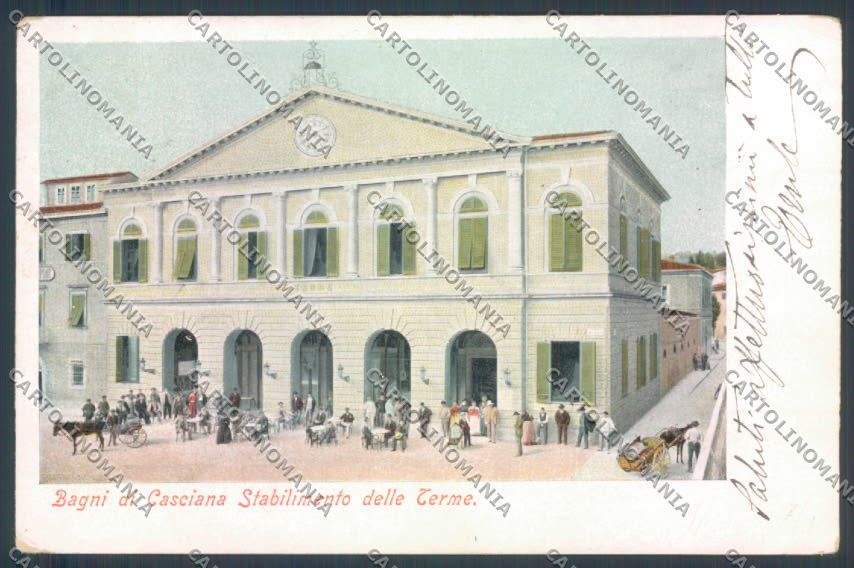 Pisa Bagni di Casciana cartolina ZB4358 – fronte
