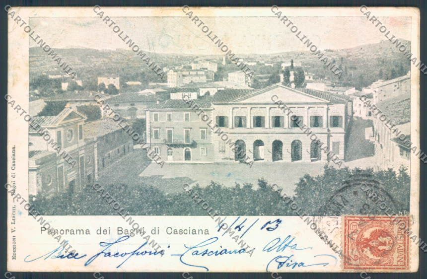 Pisa Bagni di Casciana cartolina ZB4360 – fronte