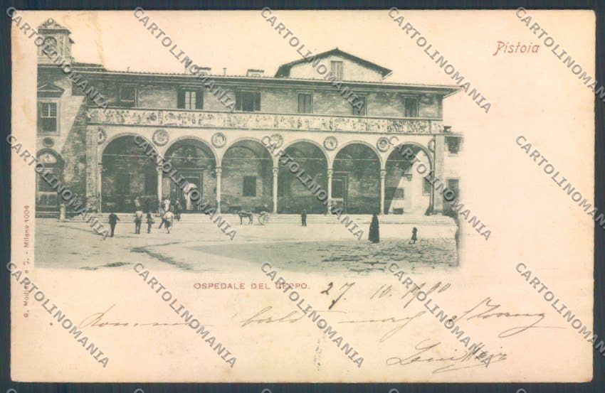 Pistoia Città ABRASA cartolina ZB4368 – fronte