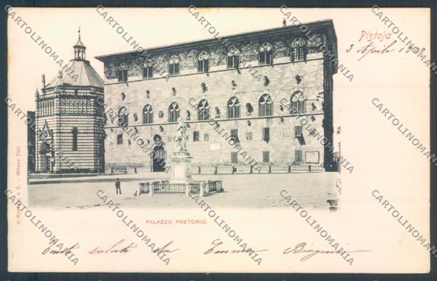Pistoia Città cartolina ZB4369 – fronte