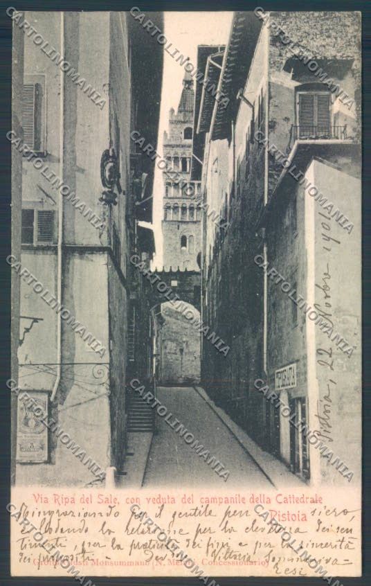 Pistoia Città PIEGA cartolina ZB4371 – fronte