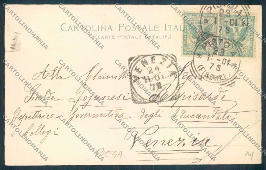 Pistoia Città PIEGA cartolina ZB4371 – retro