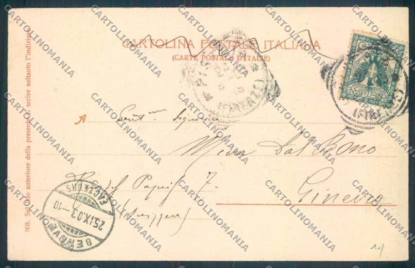 Pistoia Città cartolina ZB4373 – retro