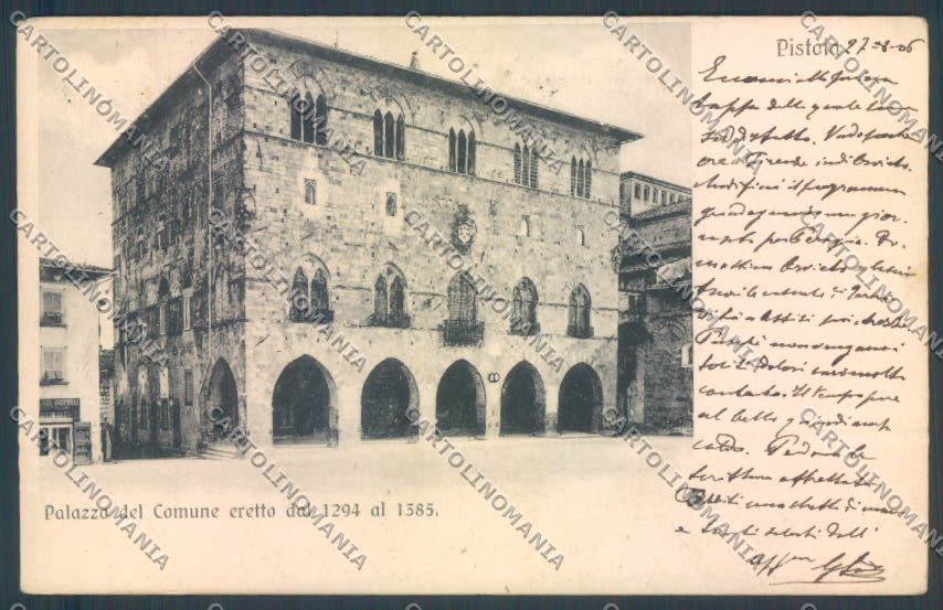Pistoia Città cartolina ZB4374 – fronte