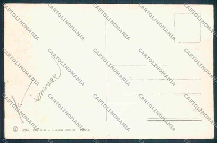 Pistoia Città PIEGHINA cartolina ZB4401 – retro