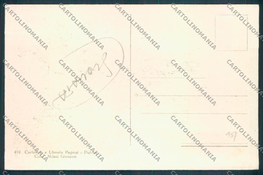Pistoia Città Un pensiero da SCOLLATA cartolina ZB4409 – retro