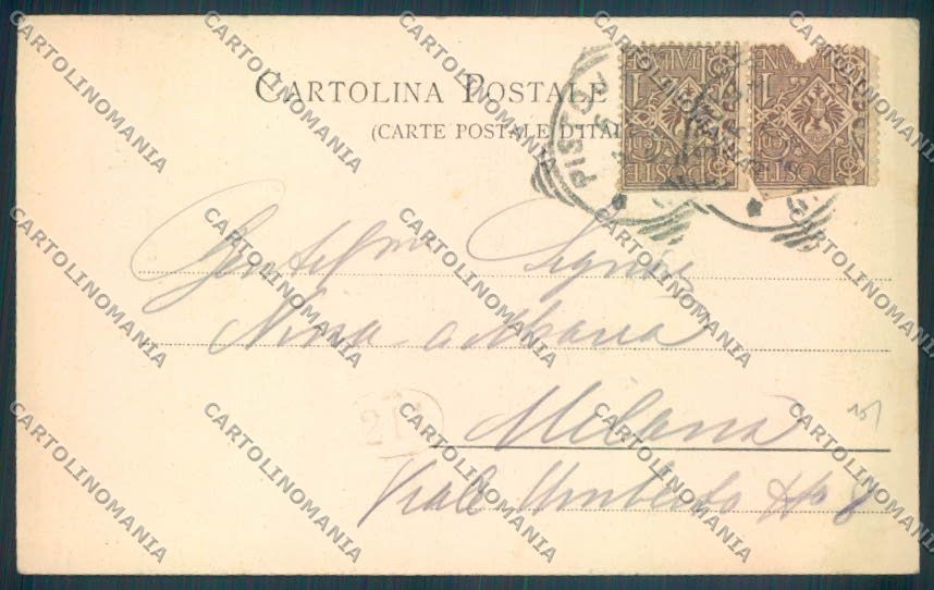 Pistoia Città cartolina ZB4423 – retro