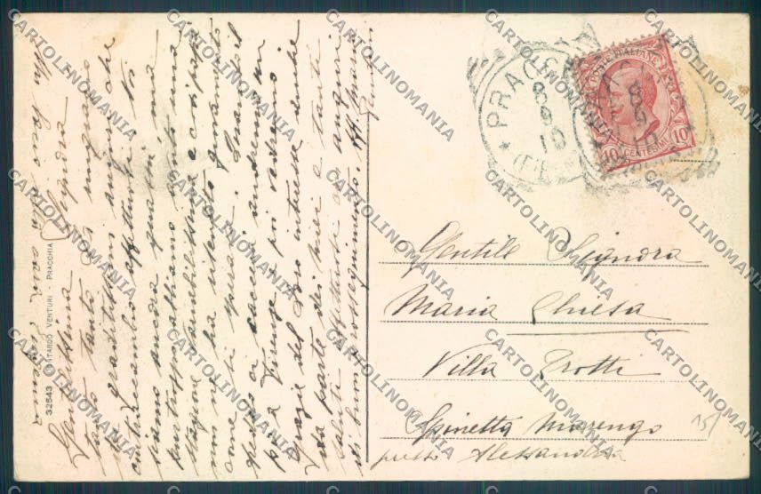 Pistoia Pracchia cartolina ZB4440 – retro