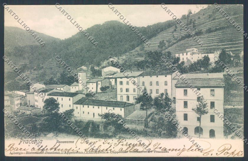 Pistoia Pracchia PIEGHINA cartolina ZB4445 – fronte