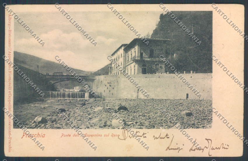 Pistoia Pracchia cartolina ZB4446 – fronte