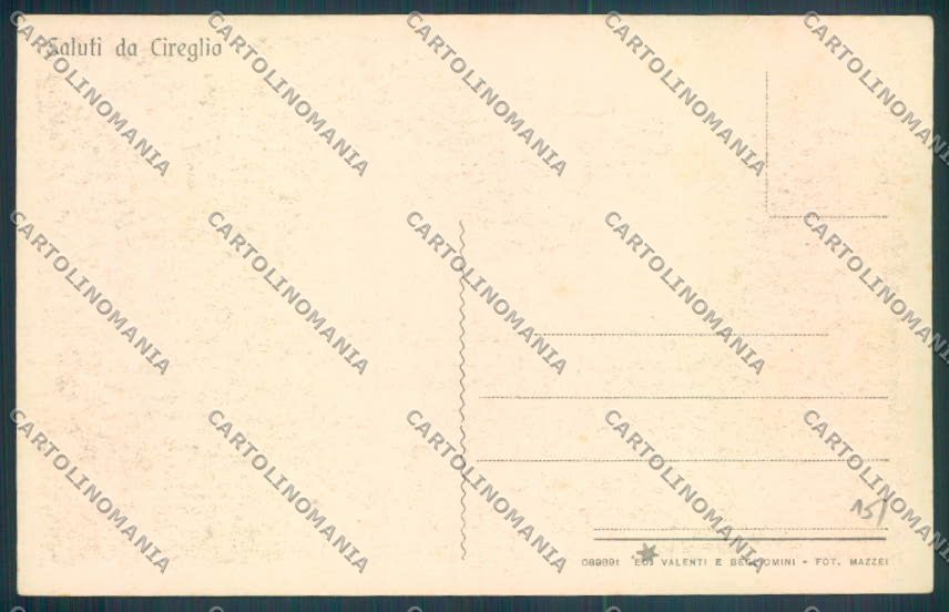Pistoia Cireglio cartolina ZB4449 – retro