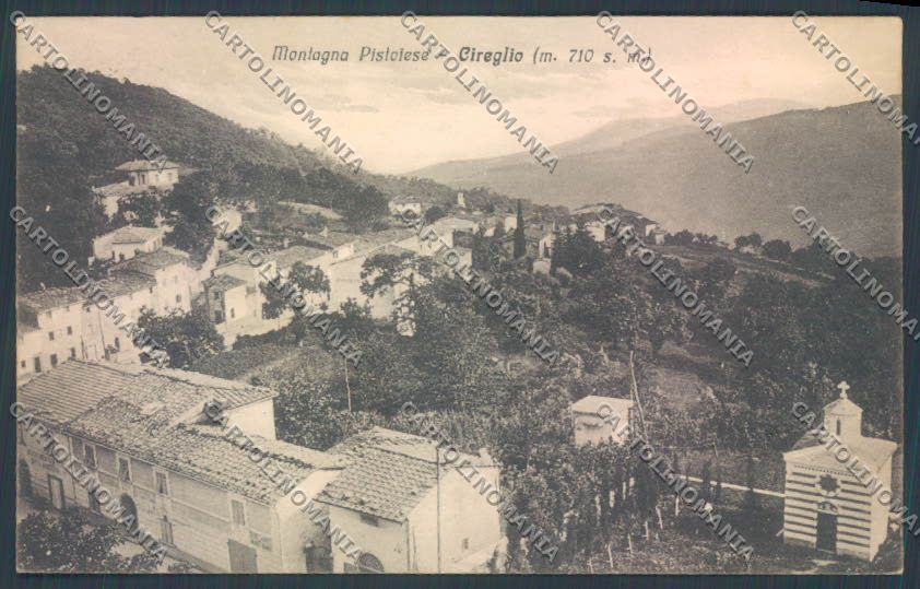 Pistoia Cireglio cartolina ZB4452 – fronte