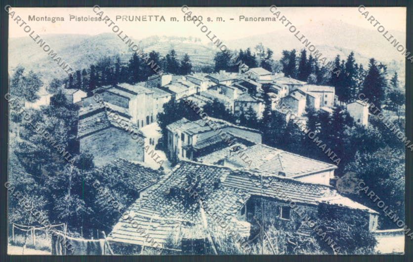 Pistoia Prunetta ABRASA cartolina ZB4463 – fronte