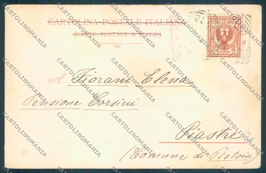 Pistoia Prunetta cartolina ZB4464 – retro