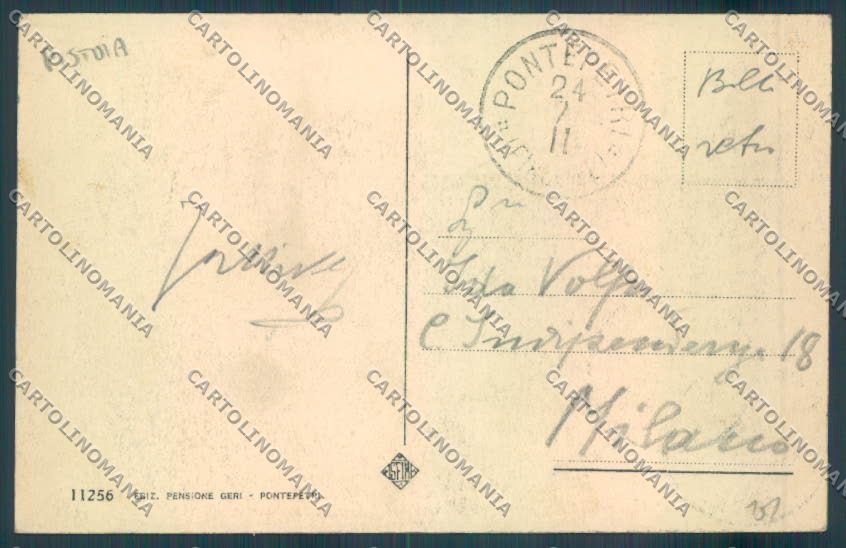 Pistoia Pontepetri cartolina ZB4467 – retro