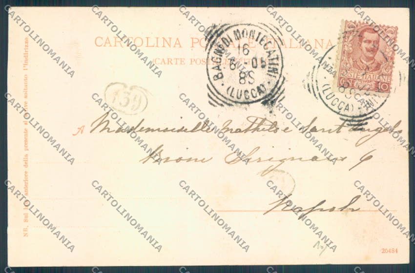 Pistoia Monsummano Grotta cartolina ZB4477 – retro
