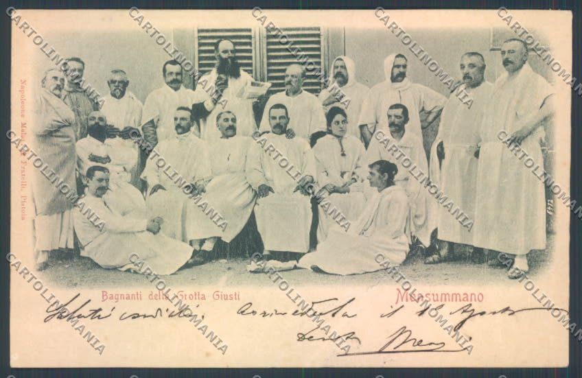 Pistoia Monsummano PIEGA cartolina ZB4491 – fronte