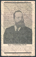 Pistoia Monsummano Francesco Colzi cartolina ZB4492 – fronte