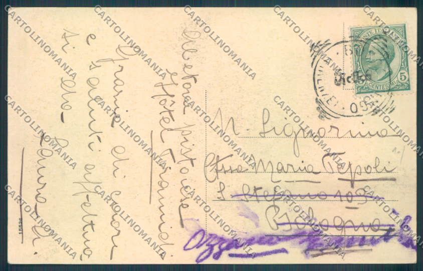 Pistoia Boscolungo cartolina ZB4530 – retro