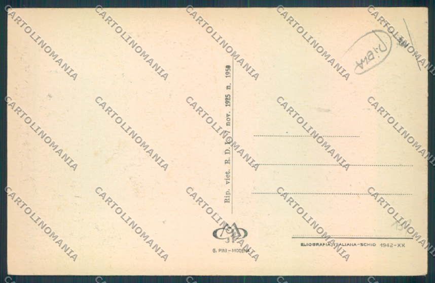 Pistoia Abetone PIEGA cartolina ZB4531 – retro