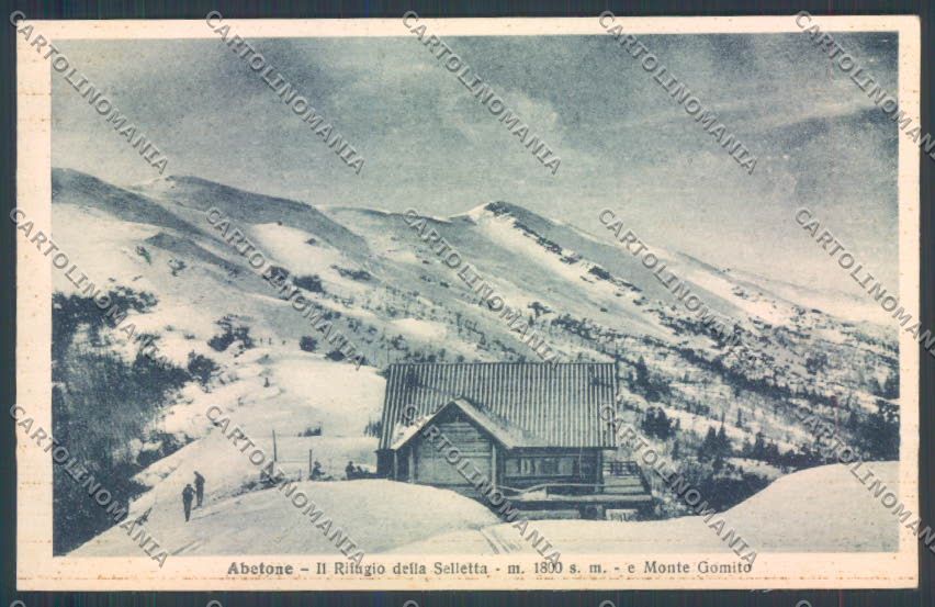 Pistoia Abetone Nevicata cartolina ZB4532 – fronte
