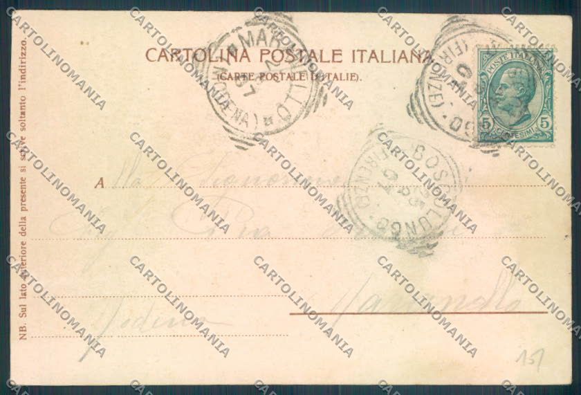 Pistoia Abetone Forestale cartolina ZB4534 – retro