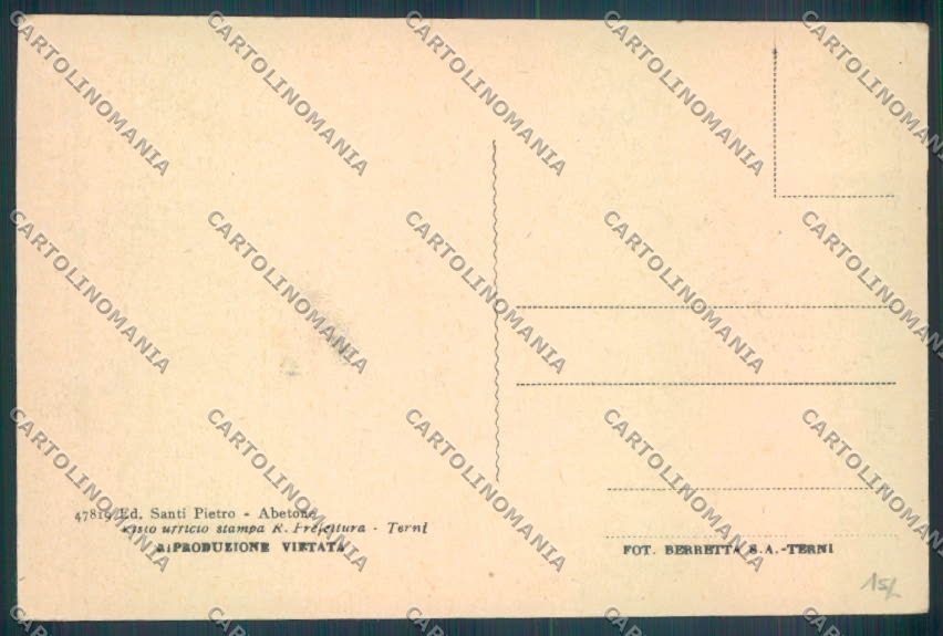 Pistoia Abetone cartolina ZB4535 – retro