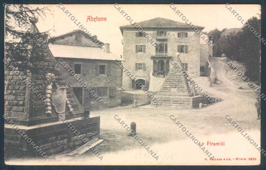 Pistoia Abetone cartolina ZB4537 – fronte