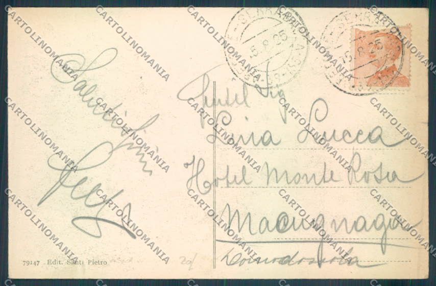 Pistoia Serrabassa Abetone cartolina ZB4541 – retro